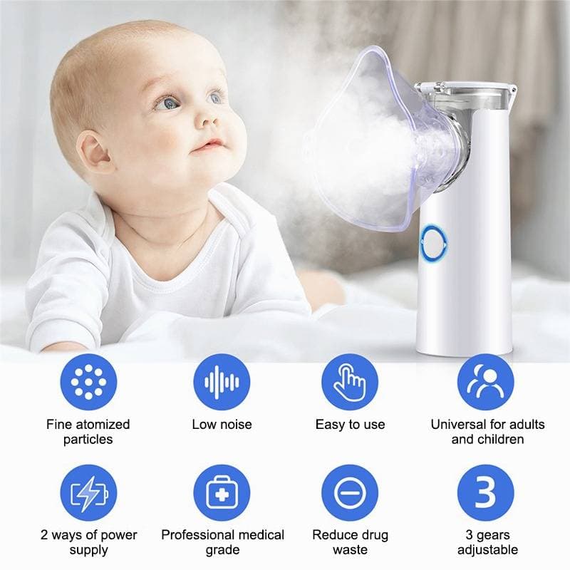Portable Mesh Nebulizer JSL-W303  (রিচার্জেবল পোর্টেবল নেবুলাইজার) thumbnail 4