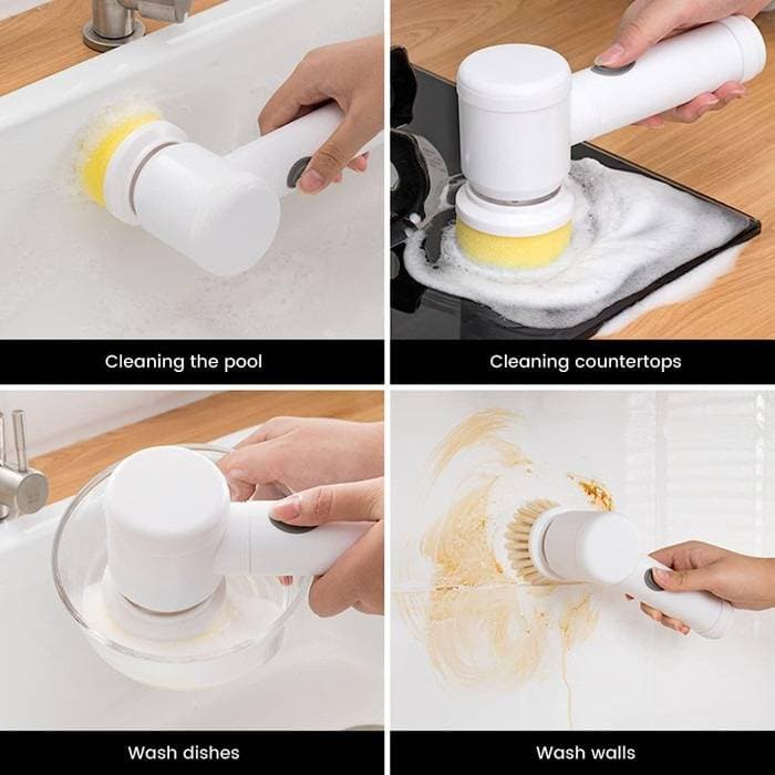 5 in 1 Powerful Electric Cleaning Brush thumbnail 2