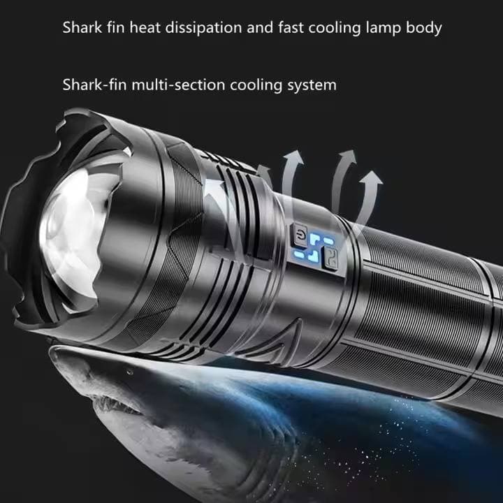 30000 Mah Super Bright Zoomable Multifunction 12000-Lumen Torch Light thumbnail 3