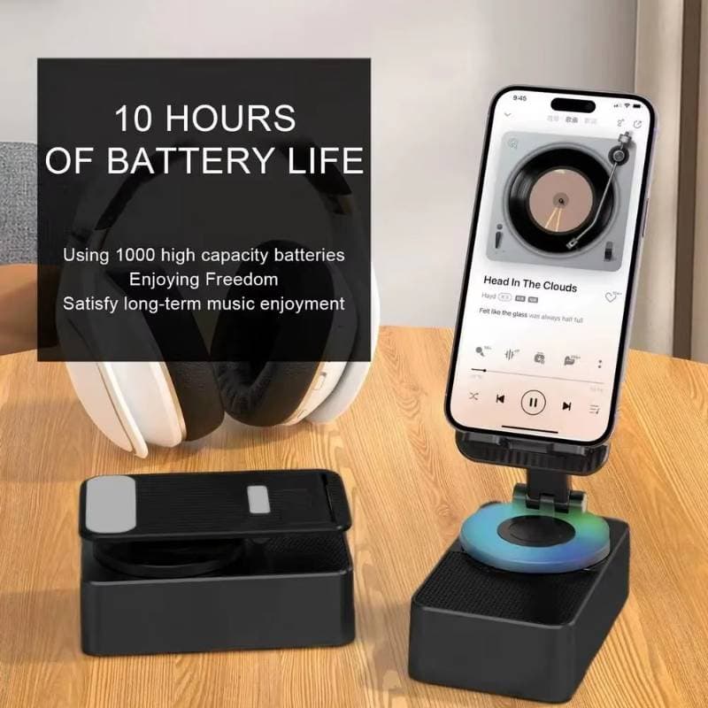 3-In-1 Multifunctional Wireless Speaker With Phone Holder & Power Bank thumbnail 4