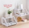 2 Layer Wall Mount Wifi Router Storage Rack