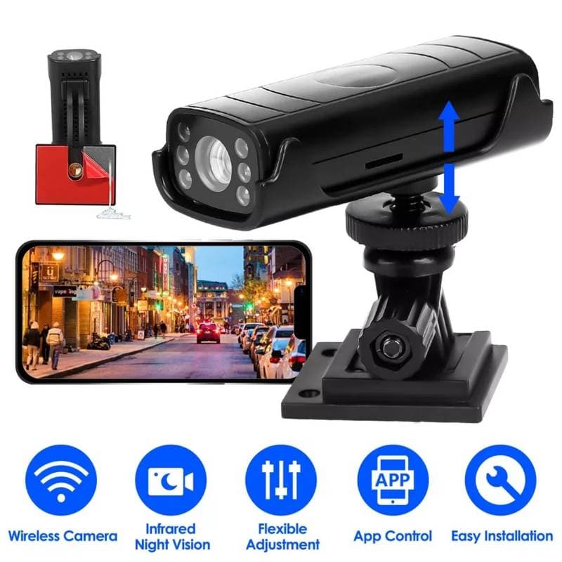 F3 Smart Rechargeable Wi-Fi Camera 