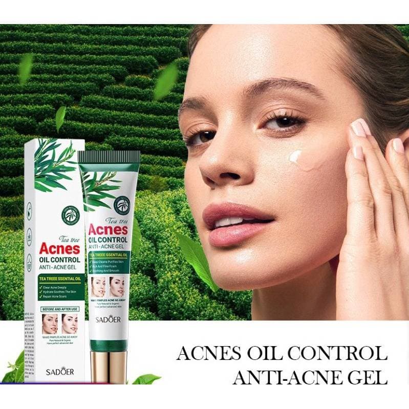 SADOER Tea Tree Oil Control Anti-Acnes Gel- 20g thumbnail 2