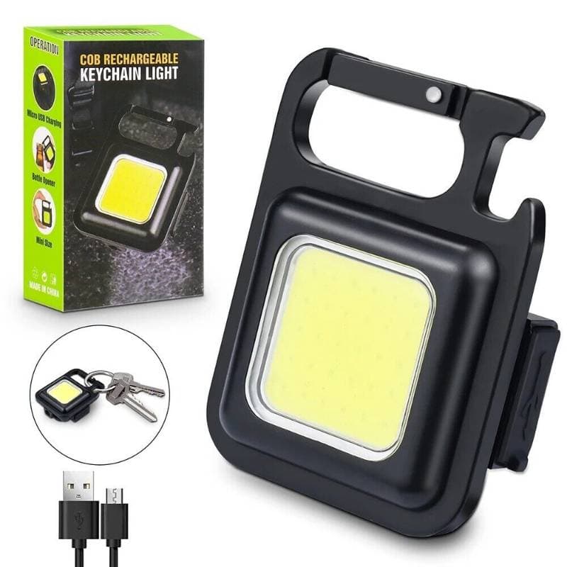 Rechargeable Mini LED Keychain Light thumbnail 2