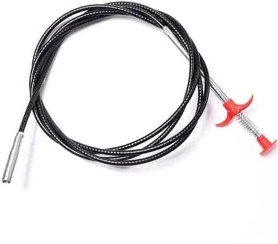 ABS Stainless Steel Wire Spring Sink Drain Cleaner (ড্রেন ক্লিনার স্প্রিং পাইপ ) thumbnail 3