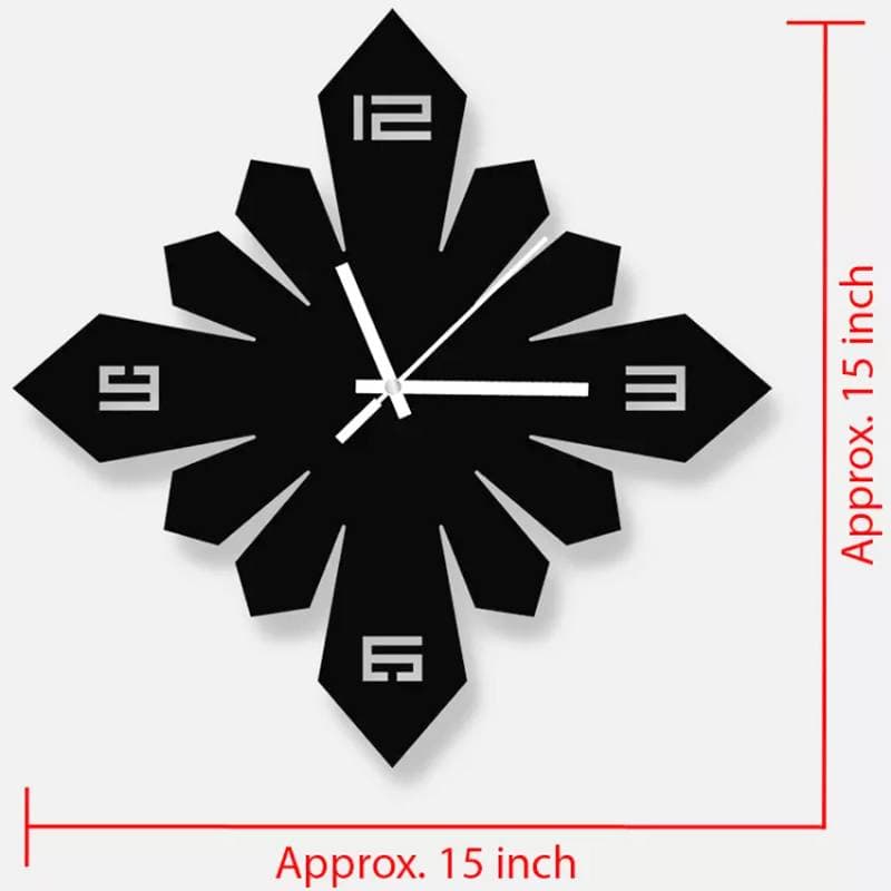Decorative Wooden Board Wall Clock-1022 thumbnail 2