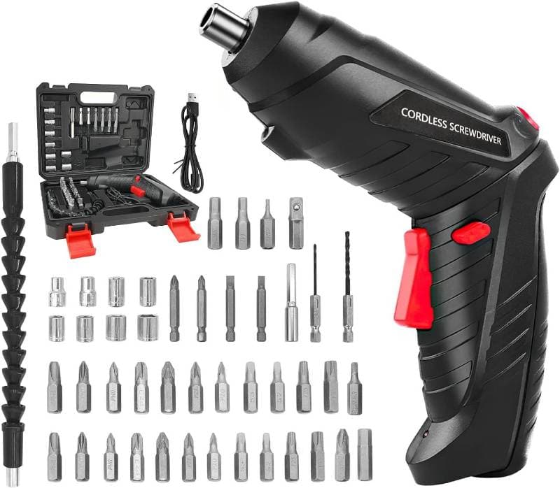 47-in-1 Foldable Electric Screwdriver - Rechargeable Cordless Set  thumbnail 3