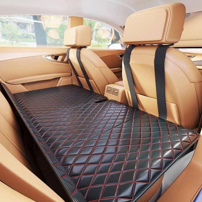 Luxury Portable PU Leather Folding Car Bed Mattress thumbnail 4