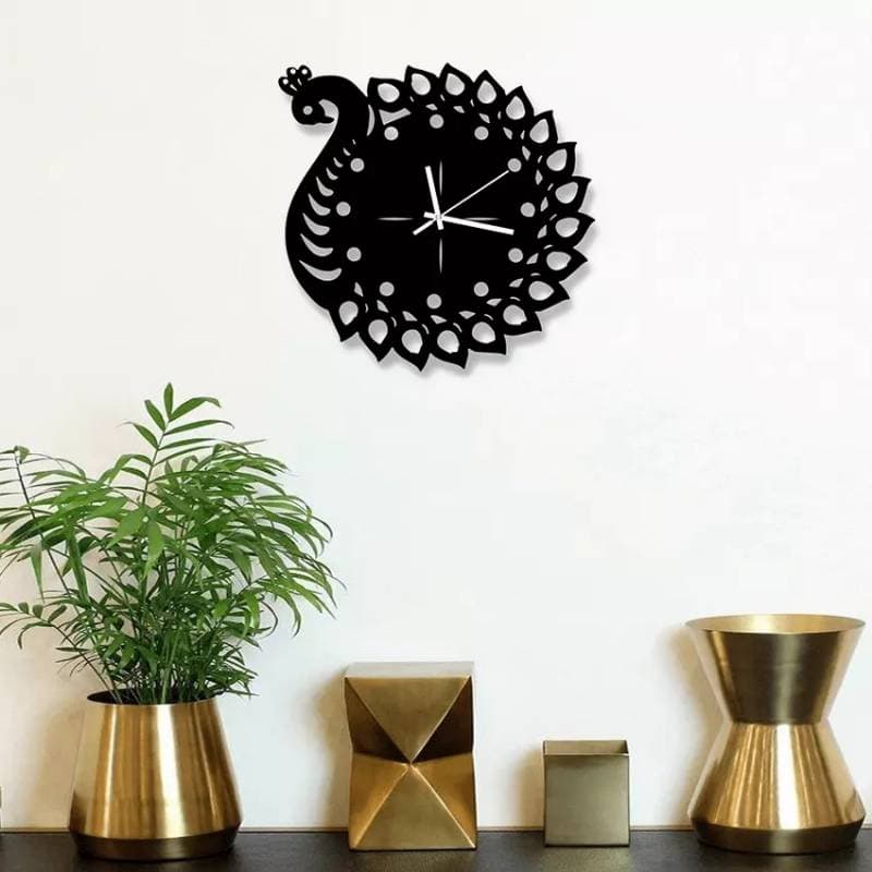 Decorative Wooden Board Wall Clock -1005 thumbnail 2