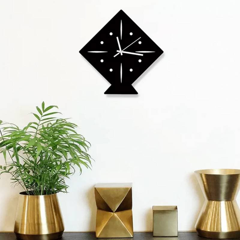 Kite Decorative Wooden Board Wall Clock -1002 thumbnail 2