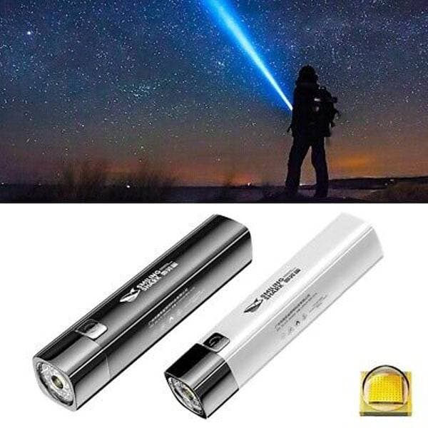 USB Rechargeable Flashlight With Power Bank thumbnail 3