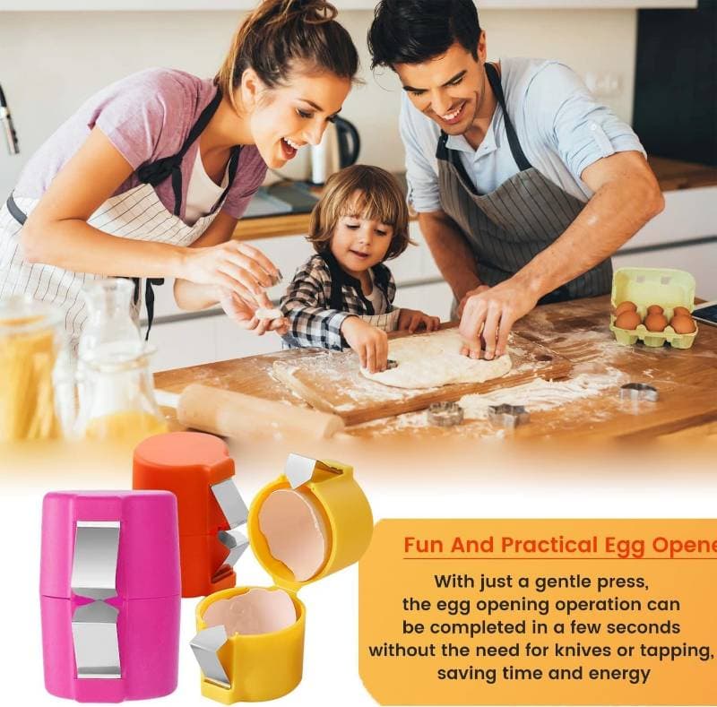 Egg Shell Opener- 2Pcs (ডিম ভাঙ্গার যন্ত্র-2Pcs) thumbnail 2
