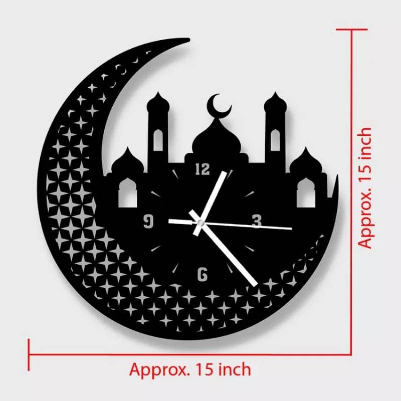 Moon Decorative Wall Clock -1058 thumbnail 2