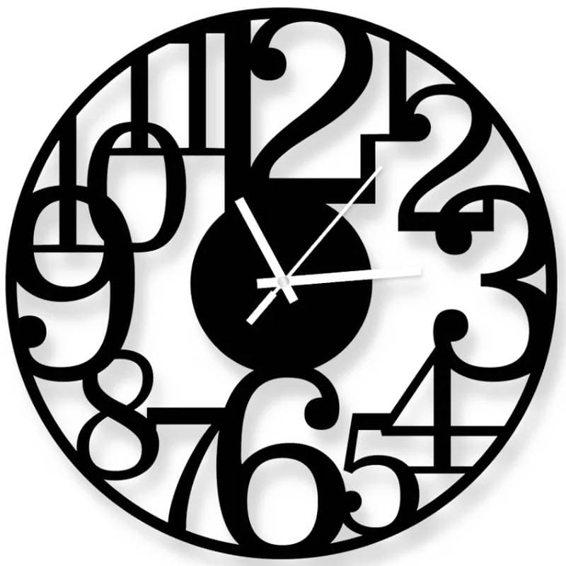 Decorative Wooden Board Wall Clock-1011