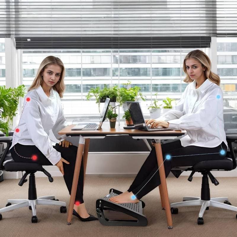Footrest Under Desk with Massage Roller thumbnail 4