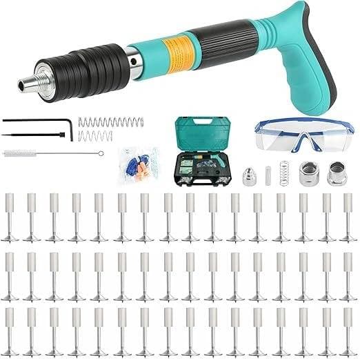 105 in 1 High Quality Manual Steel Nail Gun Complete Set (প্যারেক মারার ড্রিল মেশিন) thumbnail 3