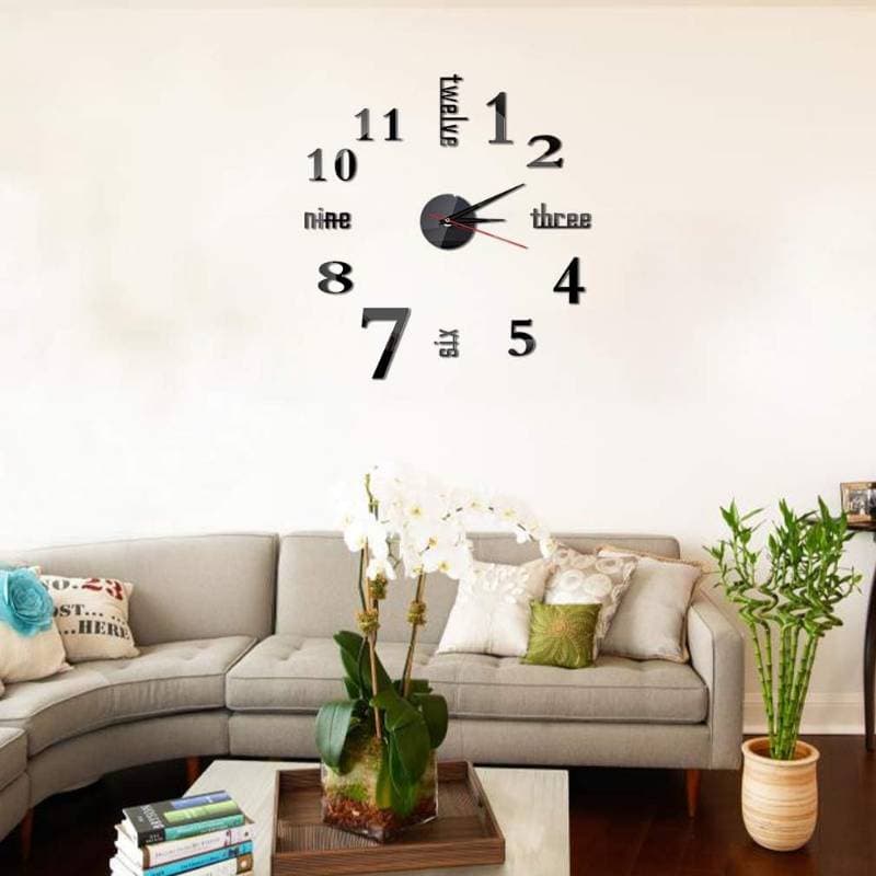 3D Aryclic Wall Clock thumbnail 2