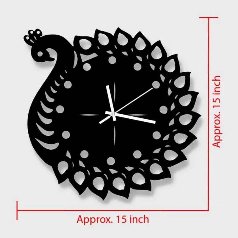 Decorative Wooden Board Wall Clock -1005 thumbnail 3