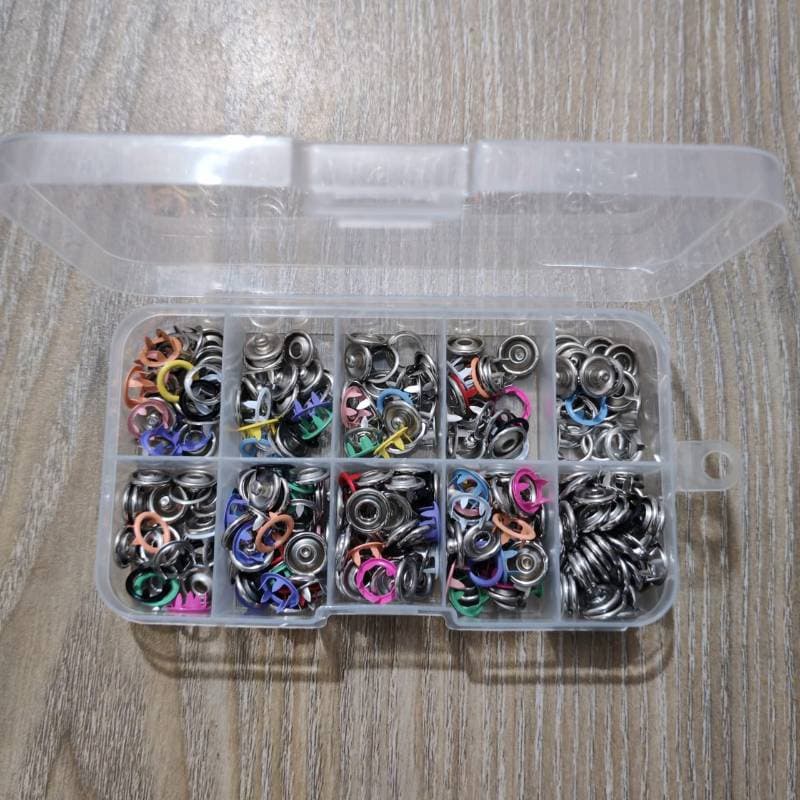 100 Pcs Color Button Box (১০০ সেট কালার বোতাম বক্স) thumbnail 4