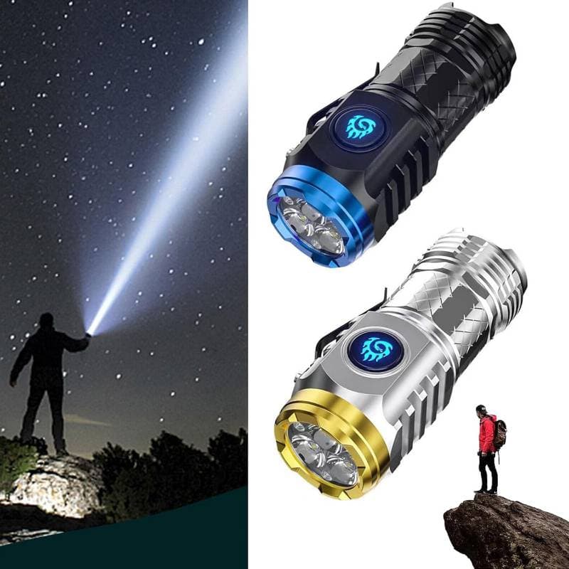 Mini LED Flash Light( 3"Inc Metal Body ) thumbnail 4