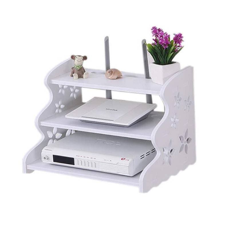 3 Layer Router Storage Stand Set Top Box  thumbnail 3