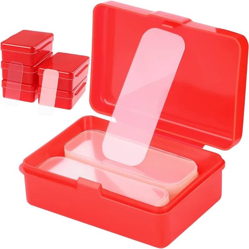 60pcs Reusable Multifunctional Double Sided Adhesive Clear Tape Sticky Transparent Tape thumbnail 2