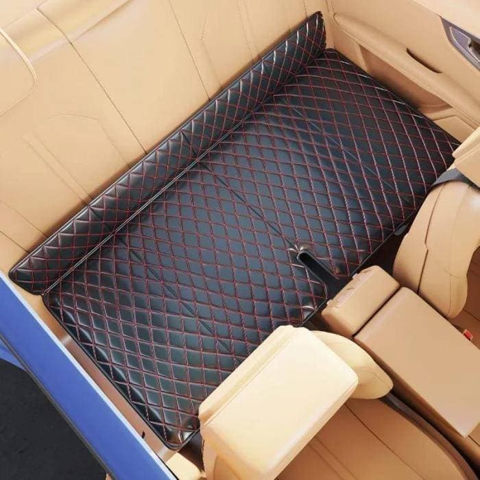 Luxury Portable PU Leather Folding Car Bed Mattress thumbnail 2