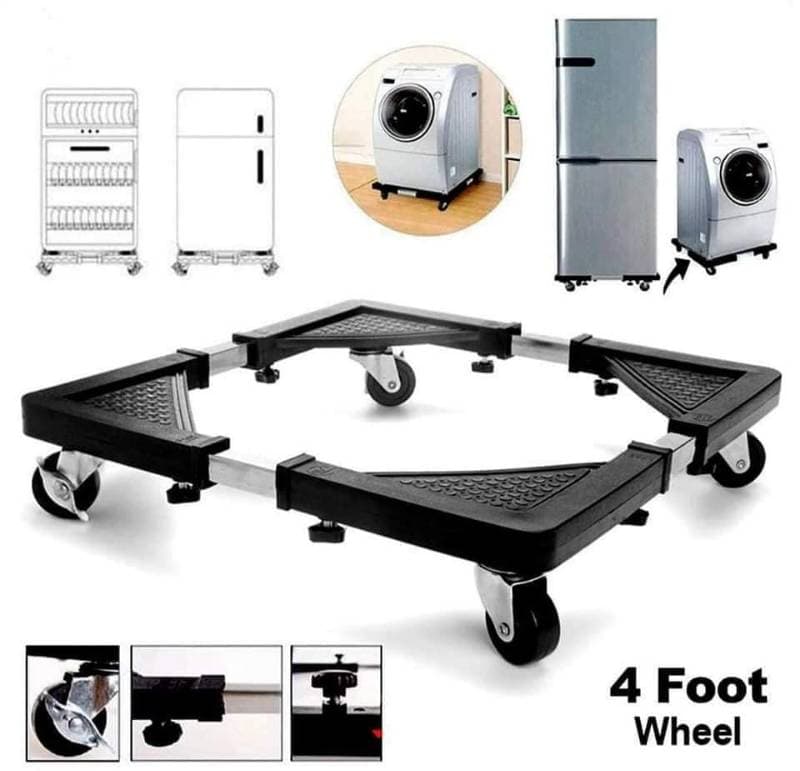 Multifunction Movable Washing Machine, Fridge, Base Stand thumbnail 3