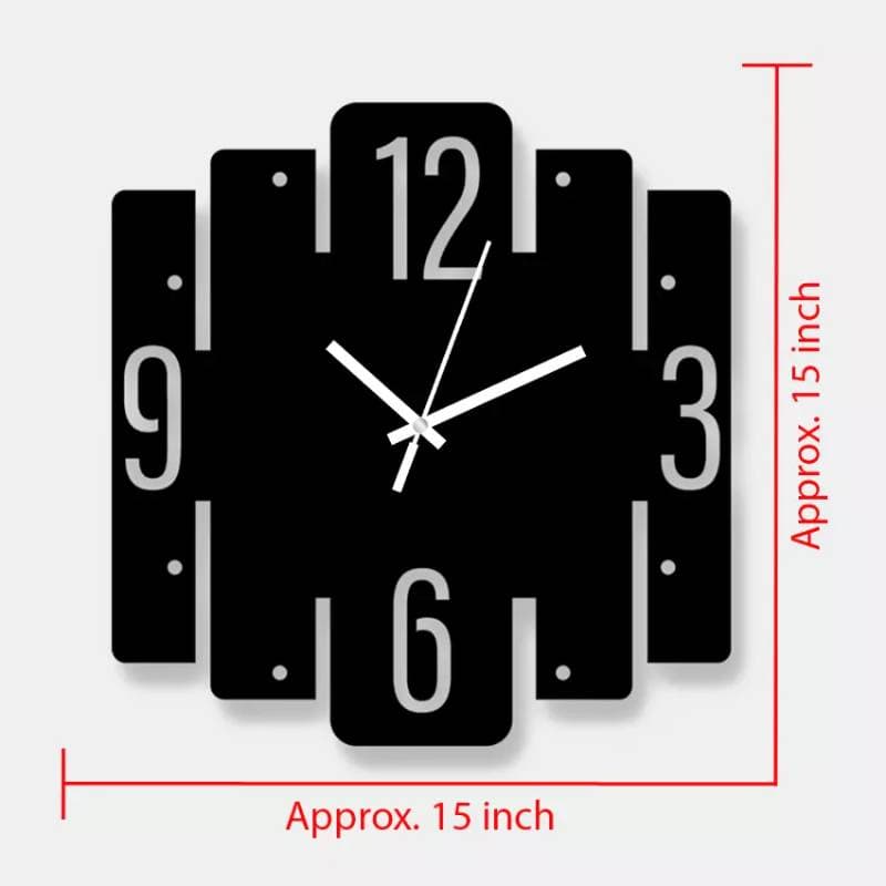 Decorative Wooden Board Wall Clock -1029 thumbnail 3