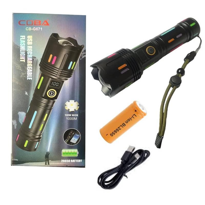 Coba Rechargeable Laser Torch CB-G671  thumbnail 2