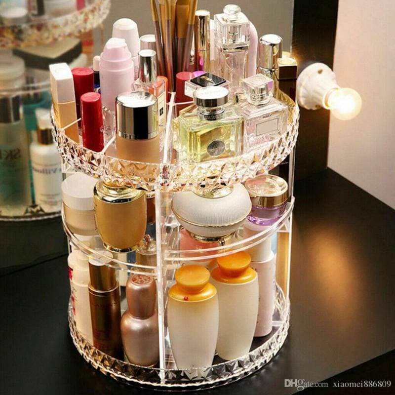 Cosmetics Makeup Organizer 3D Rotating 360 thumbnail 3