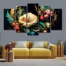 5 Part Flower Canvas- AM-C87