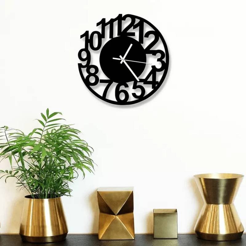 Decorative Wooden Board Wall Clock -1043 thumbnail 2