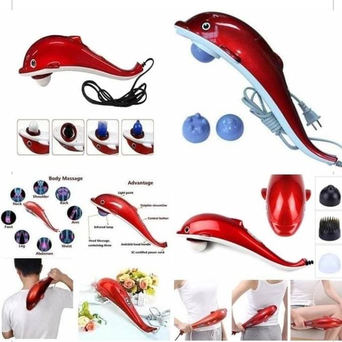 Dolphin Infrared Body Energy King Massager (Red) thumbnail 4