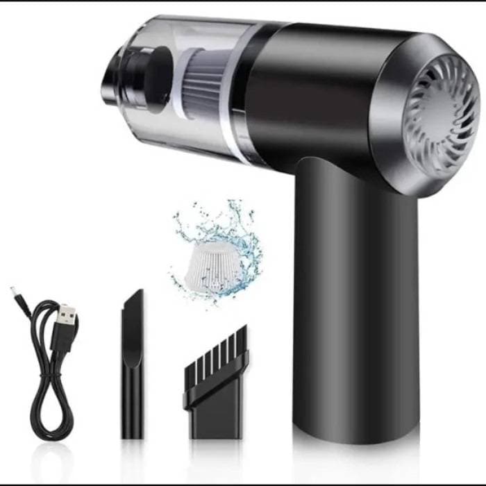 2 in 1 Vacuum Cleaner Portable & Rechargeable