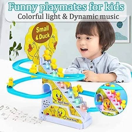Baby Duck 3 Pieces Climbing Stairs Slide Toy thumbnail 2