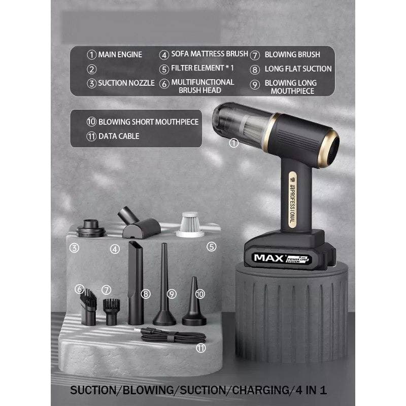 MDHL Rechargeable Portable Vacuum Cleaner thumbnail 3