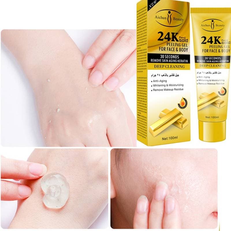 Aichun Beauty 24k Gold Peeling Gel For Face & Body thumbnail 3