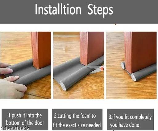 Flexible Door Bottom Sealing Strip Foam thumbnail 3