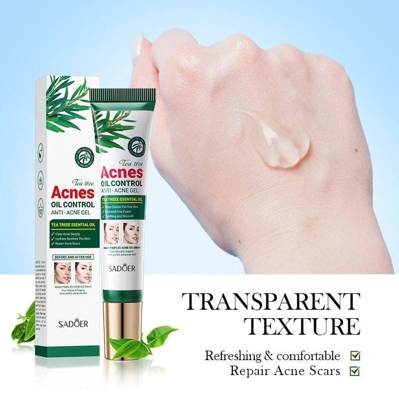 SADOER Tea Tree Oil Control Anti-Acnes Gel- 20g thumbnail 3