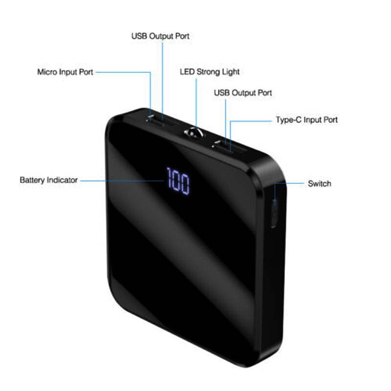 Mini Portable Power Bank-20000mAh thumbnail 4