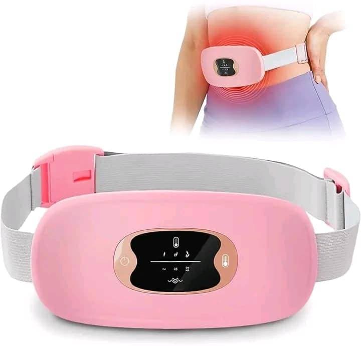 Heating pad for Period Cramps & Vibration sliming Massage belt thumbnail 2