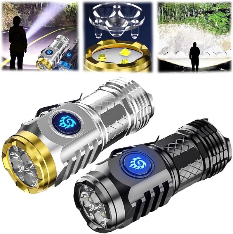 Mini LED Flash Light( 3"Inc Metal Body )