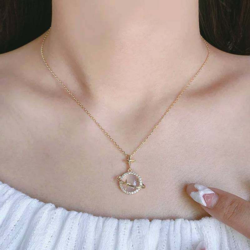 Star Moon Necklace