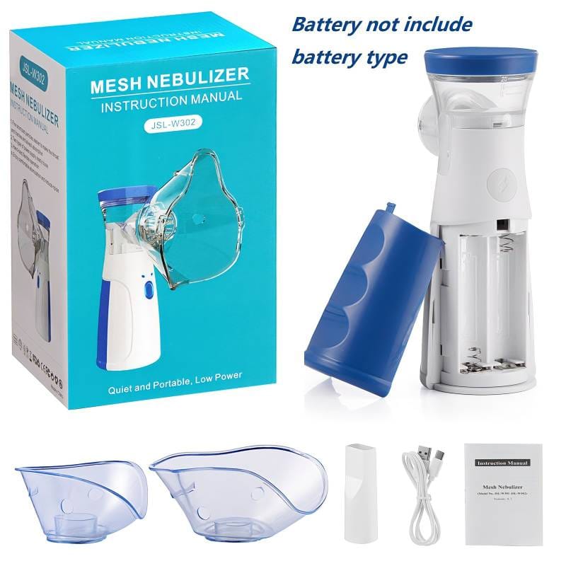 Portable Mesh Nebulizer JSL-W302 (রিচার্জেবল পোর্টেবল নেবুলাইজার)