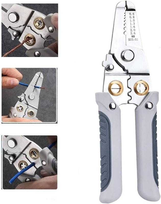 Multifunctional Wire Stripper Crimper Cable Cutter Pliers