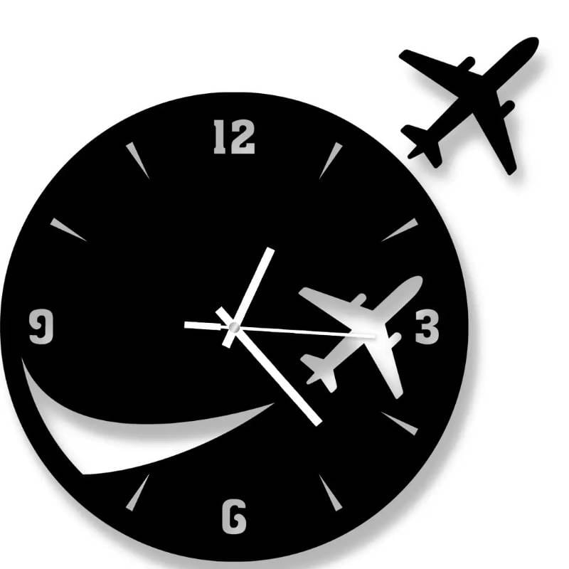 Decorative Wooden Board Wall Clock -1055