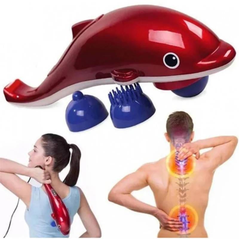 Dolphin Infrared Body Energy King Massager (Red)
