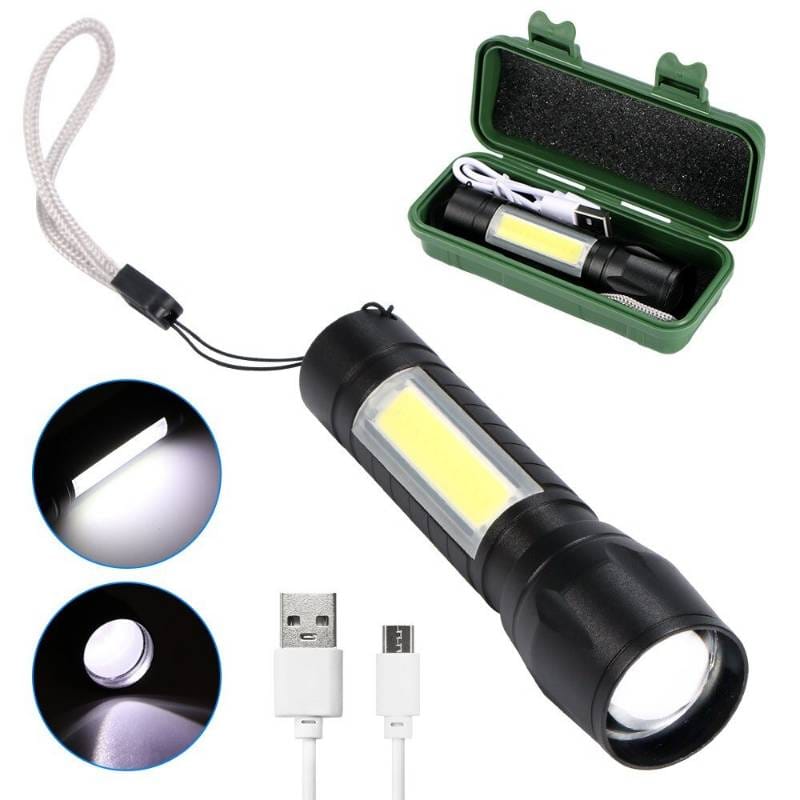 Mini Rechargeable LED Zoom Light