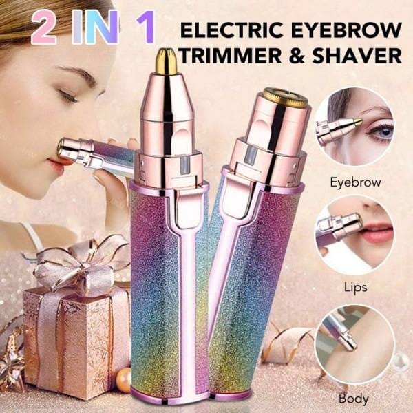 2in1 Lady Shaver Flawless Eyebrow Trimmer (লেডি শেভার ট্রিমার)